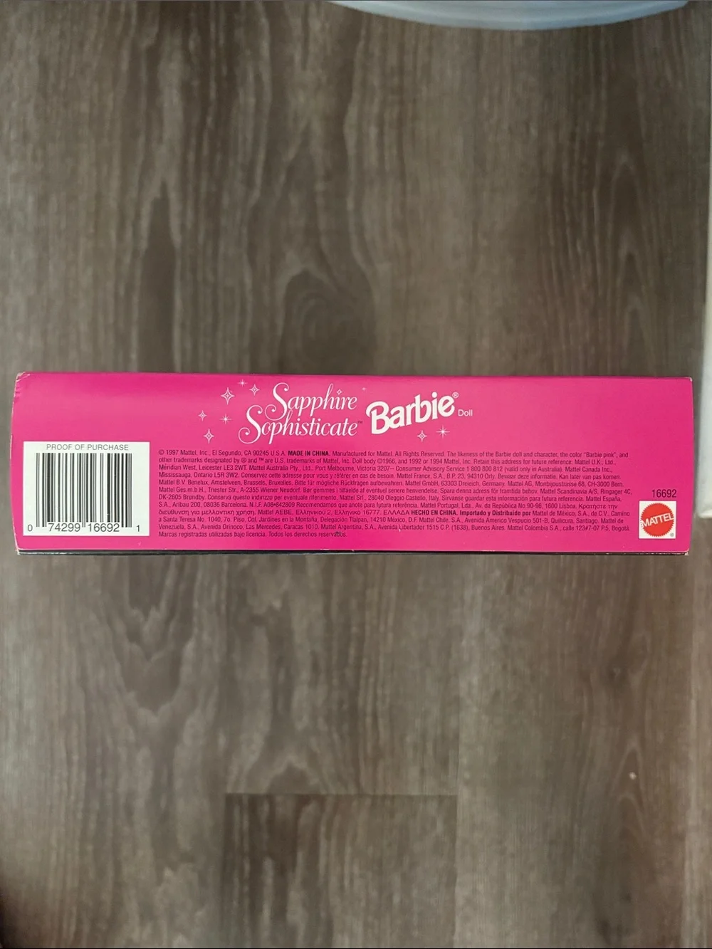This is the Sapphire Sophisticate Barbie (Special Edition), by Mattel 1997